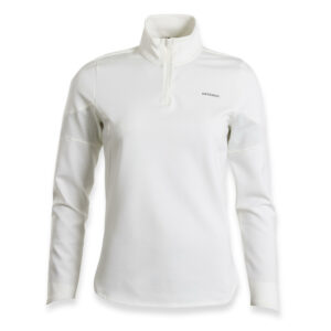 Damen Tennisshirt langarm - TH 900 cremeweiss