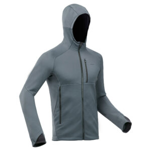 Fleecejacke Bergwandern MH520 Hood Herren