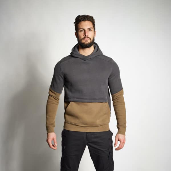 Kaputzensweathshirt 500 beige