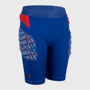 Protector-Shorts R500 Kinder blau/rot