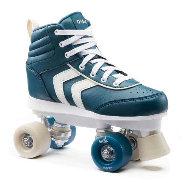 Rollschuhe Quad Kinder - 100 marineblau