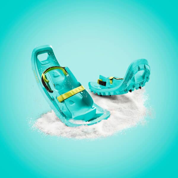 Schneeschuhe Kinder kleiner Rahmen - SH100 Easy türkis