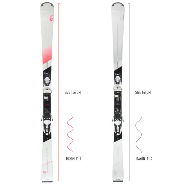 Ski Damen mit Bindung Piste - Boost 900 R