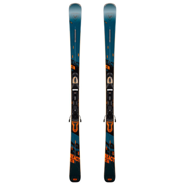 Ski Herren mit Bindung Piste - React 6 Rossignol