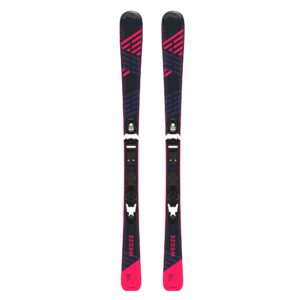 Ski Kinder mit Bindung Alpin - Boost 500 blau/rosa