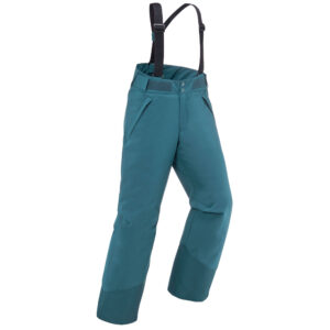 Skihose Kinder warm wasserdicht - Pull'n Fit 500 blau Denim