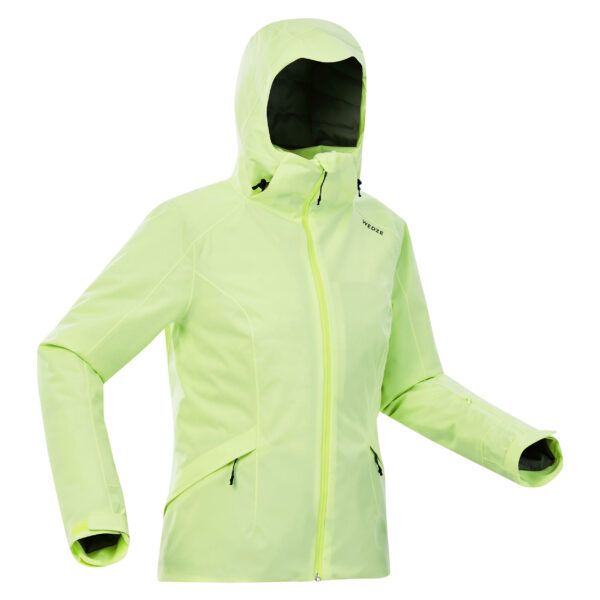 Skijacke 500 warm Damen gelb