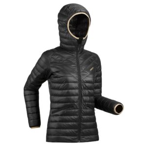 Skijacke Daunenjacke Damen - schwarz