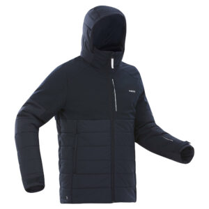 Skijacke Herren warm mittlere Länge - 100 blau