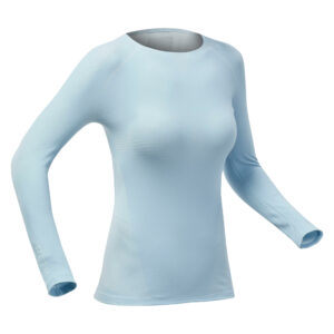 Skiunterwäsche Funktionsshirt Damen ultra-atmungsaktiv - BL 980 blau
