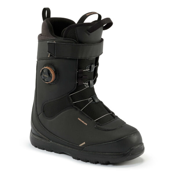 Snowboard Boots Damen Schnellschnürsystem - All Mountain All Road 500 schwarz