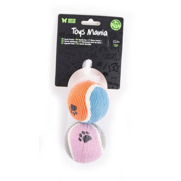 Tennisball-Set für Hunde 2 Stück