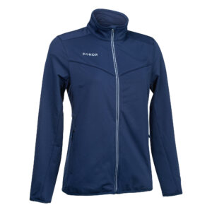 Trainingsjacke Feldhockey FH900 Damen marineblau