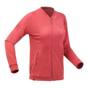 Wanderjacke Naturwandern NH100 Damen rot