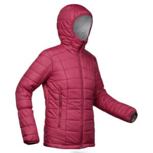 Wattierte Jacke Damen mit Kapuze Komfort bis -5 °C - MT100