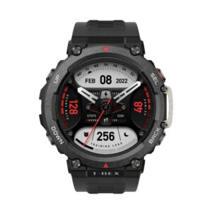 GPS-Uhr Smartwatch Multisportuhr Amazfit - T-Rex 2 schwarz