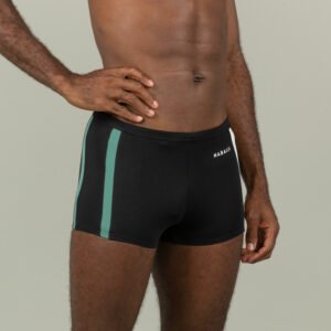 Herren Boxer Badehose - Negombo schwarz/türkis