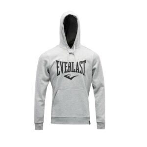 Kapuzenpullover Baumwolle EVERLAST grau