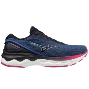 Laufschuhe Damen Mizuno - Wave Skyrise blau schwarz pink