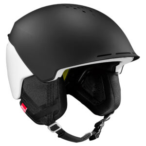 Skihelm Damen/Herren Freeride - FR900 Mips schwarz/weiss