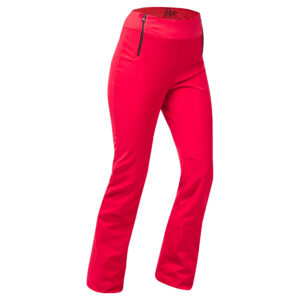 Skihose Damen Slim - 500 rot