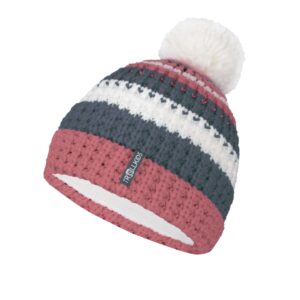 Skimütze Hallingdal Bobble Cap light altrosa