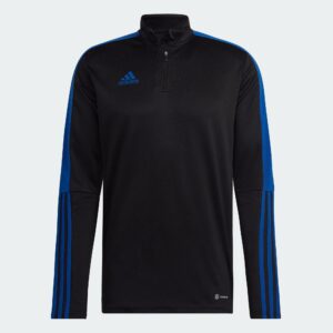 Trainingsjacke Fussball Top Tiro Damen/Herren schwarz Adidas