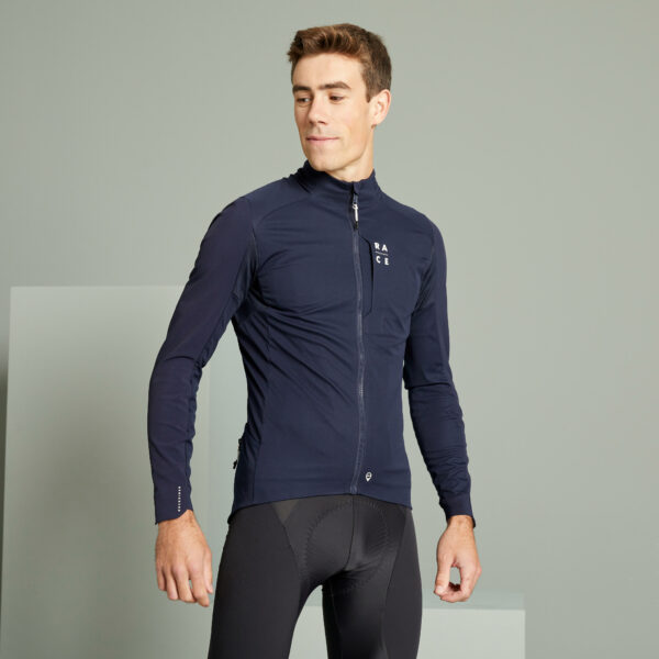 Fahrrad Winterjacke MTB langarm Rockrider blau