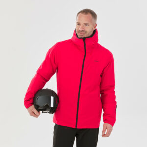 Skijacke 100 Herren rot