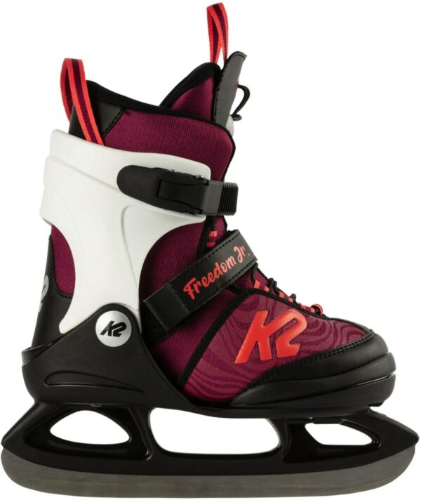 K2 Freedom Ice Girl verstellbarer Schlittschuh (Größe: 32.0 - 37.0
