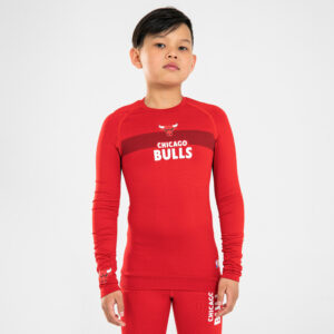 Basketball Funktionsshirt UT500 NBA Chicago Bulls Kinder rot