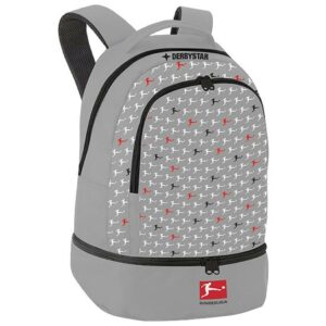 Fussball Rucksack - Bundesliga 26L grau