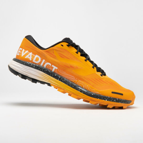 Laufschuhe Trail Race Ultra Herren orange/schwarz