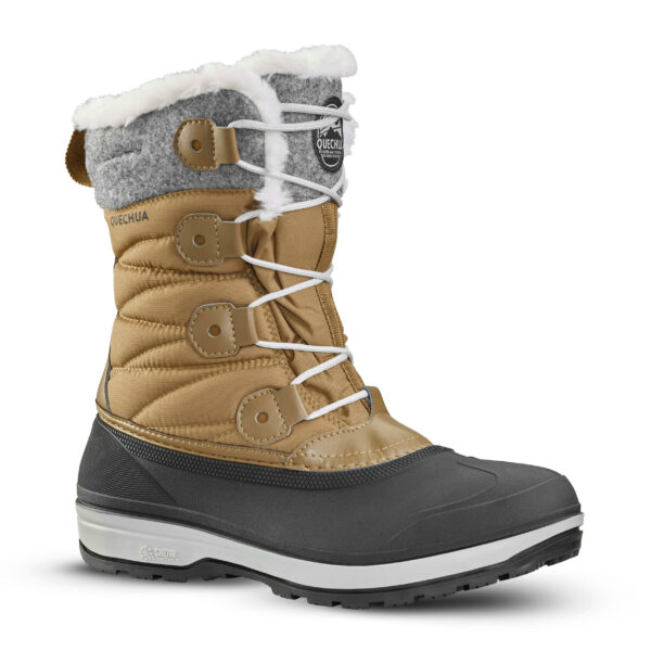 Schneestiefel SH500 X-Warm hoch wasserdicht Damen braun