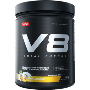 AST V8 Total Energy (314g) - Pre Workout Booster - Pina Colada