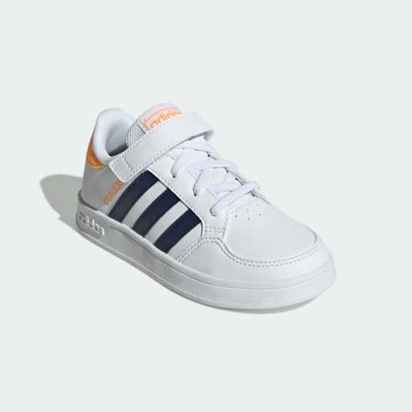 Adidas Sportschuhe Breaknet Kinder Klettverschluss - weiss