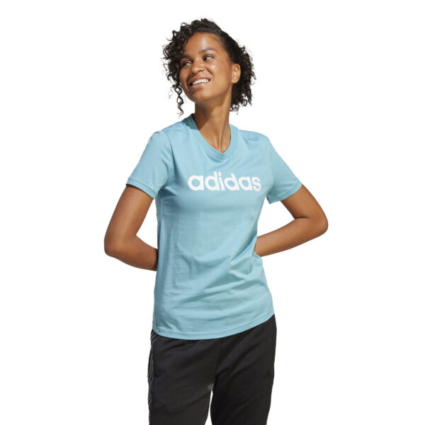 Adidas T-Shirt Damen - blau