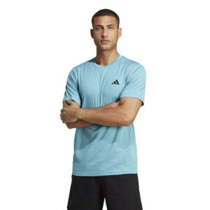 Adidas T-Shirt Herren Fitness Cardio - blau