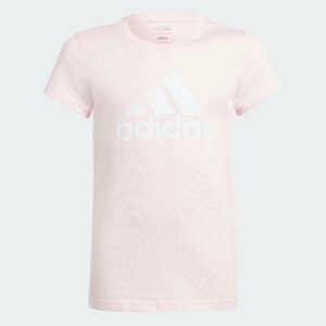 Adidas T-Shirt Mädchen - rosa/weiß mit Logo