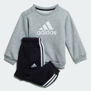 Adidas Trainingsanzug Baby - grau/schwarz