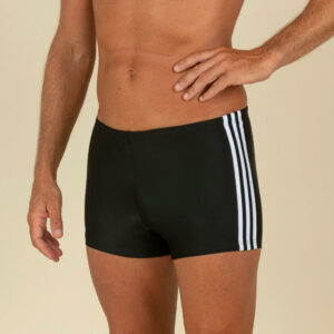 Badehose Boxer Herren Adidas - 3S schwarz/weiß