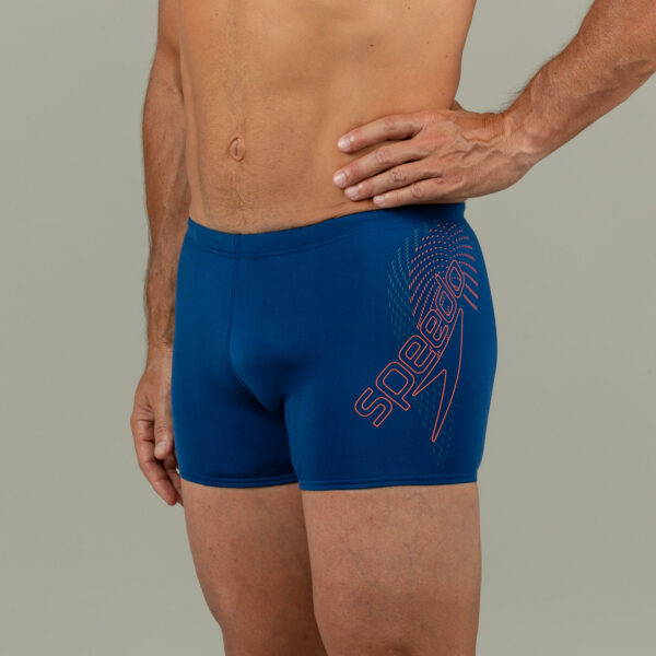 Badehose Boxer Herren Speedo - Boost blau/orange