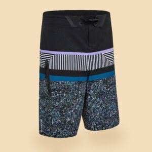 Boardshorts Jungen 900 schwarz