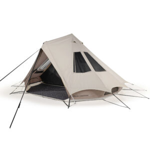 Campingzelt Tipi-Zelt - Tepee 5.2 Polycotton für 5 Personen 2 Kabinen