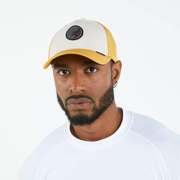 Cap Damen/Herren 500 beige/ocker