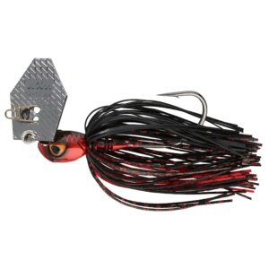 Chatterbait Bealey 14 g schwarz/rot