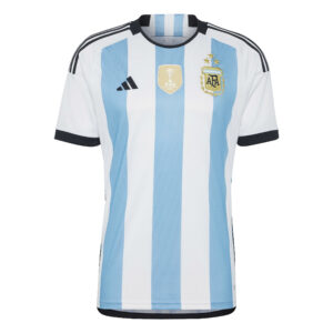 Damen/Herren Fussball Trikot - Replika Argentinien 3 Sterne Winner 2022