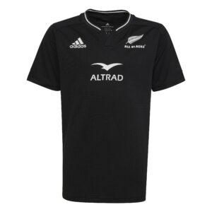 Damen/Herren Rugby Trikot kurzarm Neuseeland - Trikot NZ 22/23 schwarz