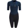 Damen Radsport Zeitfahranzug - Racer dunkelblau/schwarz