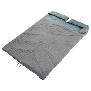 Doppelschlafsack Camping - Arpenaz 0 °C Baumwolle für 2 Personen